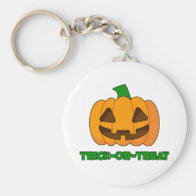 Trick-or-Treat Pumpkin Keychains