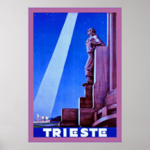 Trieste ~ Vintage Italian Travel Poster