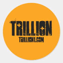 Trillion, Trillion1.com Round Stickers