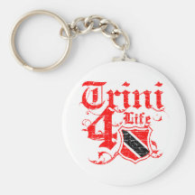 Trini For Life Key Chains