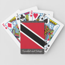 Trinidad and Tobago Flag Playing Cards