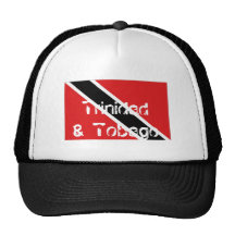 Trinidad and Tobago flag souvenir hat