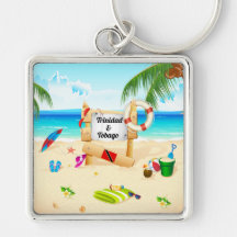Trinidad and Tobago Keychain