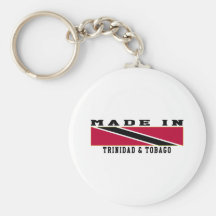 Trinidad & Tobago Made In Designs Key Chain