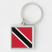 Trinidad y Tobago Flag Keychain