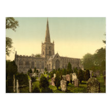 Trinity Church II, Stratford-upon-Avon, England Post Card