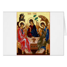 Trinity Icon Greeting Cards