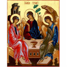 Trinity Icon Photo Cut Out