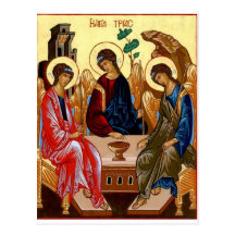 Trinity Icon Postcard
