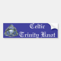 Trinity Knot Bumper Sticker