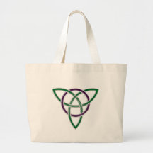 Trinity Knot Tote Canvas Bags
