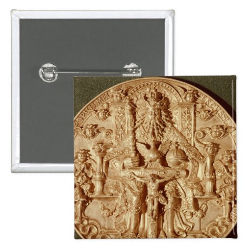 Trinity medal, recast version of original pinback buttons