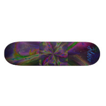 Trinity Rainbow Flow Skate Board