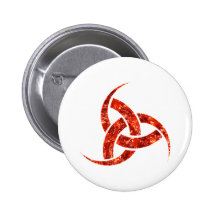 Triple Horn of Odin Pinback Button