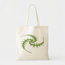 "Triple Julia Set" Crop Circle Bag
