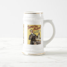 Triple Sec Allary Vintage Liquor Label Mug, Stein