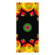 Trippin Kaleidoscope Customized Rack Card