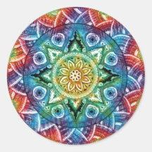 Trippy Mandala Sticker