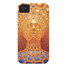 Trippy Skull iPhone 4 Case