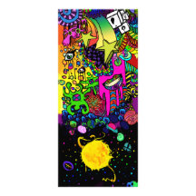 Trippy Sky Bookmark Rack Cards