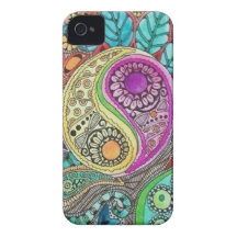 Trippy Yin Yang iPhone 4 Case