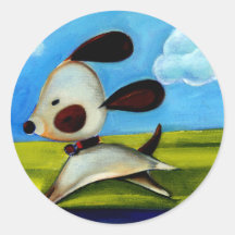 Trish Biddle Childrens Doggy 2 of 3 Sticker