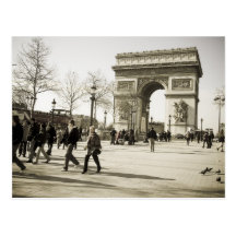 Triumph Arch Paris Post Cards