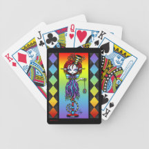 Trixy Pixie Stick Circus Sideshow Playing Cards