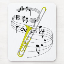 Trombone Mouse Mat
