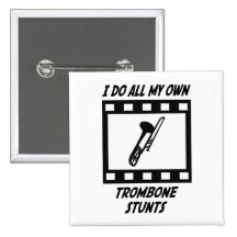 Trombone Stunts Pins