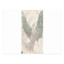 Tropical Bird in Flight Post Card