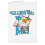 Tropical Drinks Celebrate Me Greeting Card