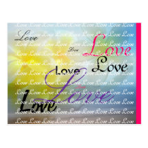 Tropical Haven Wedding Postcard