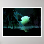 Tropical Moon of Thetis Posters