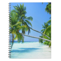Tropical Palm Beach! Note Book