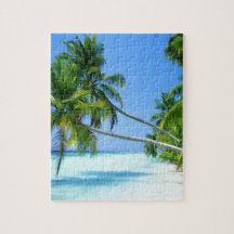 Tropical Palm Beach! Puzzle