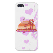 tropical palm trees hawaii bachelorette party cover for iPhone 5
