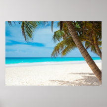 Tropical Paradise Beach Posters