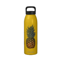 Tropical Pineapple Water Bottle
