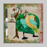 Tropical Swan Fairytale Dry Erase Board dry erase boards