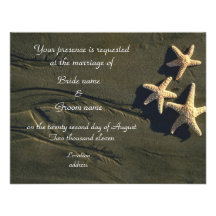 Tropical Wedding Invitations or beach party
