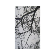 Tropical withered tree canvas print