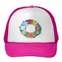 Tropical Wreath Hats