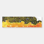 Trout Fly Fishing Bumper Sticker