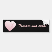 Trovare una Cura! Bumper Sticker