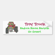 Troy Truck Bumper Stickers