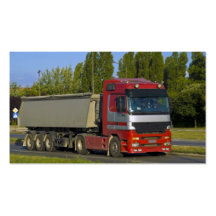 truck business card