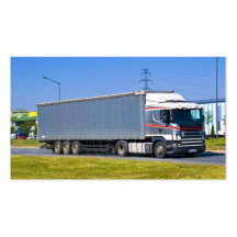 truck business card