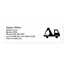 Truck Business Cards