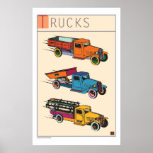 Trucks-Prints/Poster
